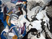 Takashi Fukushima - Black And Blue (diptych)